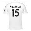 Camisola Real Madrid Arda Guler 15 Homen Equipamento 1ª 24/25